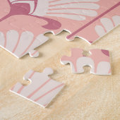 Klassische Blüte: Nahtloses Vintages Muster Puzzle (Seite)