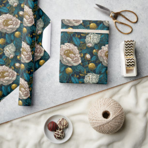 Klassische Blütenstände Druckpapier Geschenkpapier