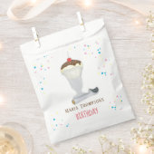 Klassische Bonbons zum Geburtstag Eiscreme Geschenktütchen (Ausgeschnitten)