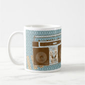 Klassische Boombox Tasse (Links)