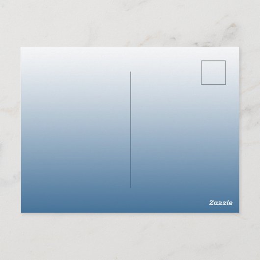 Klassische botanische Brautdusche Postkarte (Rückseite)