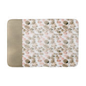 Klassische Botanische Wasserfarbe Badematte (Vorderseite)