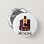 Klassische Boxkamera 1950er - Old School Button (Vorne & Hinten)