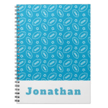 Klassische Boys Blue Football Star Ball Muster Nam