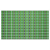 Klassische brasilianische Flagge Stoff (Fat Quarter (45,7 x 55,9 cm))