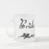 Klassische Braut Mattglastasse (Links)