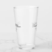 Klassische Braut- und Hochzeitskoppe Glas (Rechts)