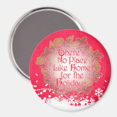 KLASSISCHE BREITE VON OZ CHRISTMAS MAGNET (Vorderseite/Rückseite)