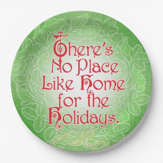 KLASSISCHE BREITE VON OZ-CHRISTMAS-PAPIERTELLERN PAPPTELLER (Vorderseite)