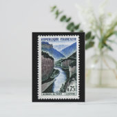 Klassische Briefmarke Postkarte (Stehend Vorderseite)