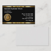 Klassische Brillenoptometrie-Visitenkarten Visitenkarte (Vorne/Hinten)