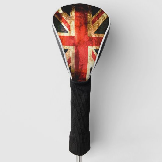 Klassische britische Flagge Golf Headcover (Vorderseite)