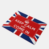 Klassische BRITISCHE Gewerkschafts-Flagge - Fußmatte (Schrägansicht)