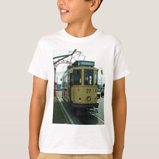Klassische britische Tram T-Shirt (Vorderseite)