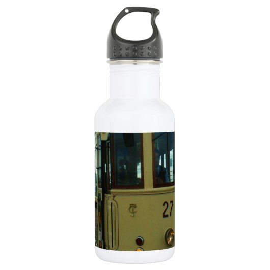Klassische britische Tram Trinkflasche (Vorderseite)