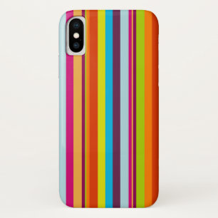 Klassische bunte Streifen Case-Mate iPhone Hülle
