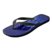 Klassische Button-Streifen-Art, die Flammen läuft Badesandalen (Schrägansicht)