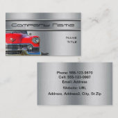 Klassische Cadillac-Auto-Visitenkarten Visitenkarte (Vorne/Hinten)