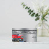 Klassische Cadillac-Auto-Visitenkarten Visitenkarte (Stehend Vorderseite)