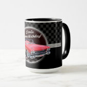 Klassische Cadillac-Party-Tasse Tasse (VorderseiteRechts)
