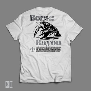 Klassische Cajun-Stimmung am Bayou T-Shirt