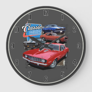 Klassische Camaros Große Uhr