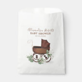 Klassische Candy Favors Baby Shower Greenery Carri Geschenktütchen (Vorderseite)