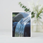 Klassische Car Hood Ornament Postkarte (Stehend Vorderseite)