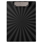 Klassische Cessna-Silhouette mit Sunburst Klemmbrett (Vorderseite)