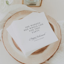 Klassische Chic Kalligrafie Minimale Rente