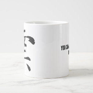 Klassische Chinesische Kalligrafie-Cloud-#001- Jumbo-Tasse