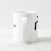 Klassische chinesische Kalligrafie-Elektrizität-#0 Jumbo-Tasse (Rückseite)