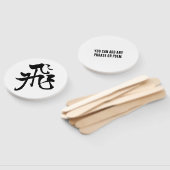 Klassische chinesische Kalligrafie-Fly-#001- Fächer (Non-assembled)