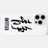 Klassische Chinesische Kalligrafie-Kalm-# 001- Case-Mate iPhone Hülle (Rückseite (Horizontal))