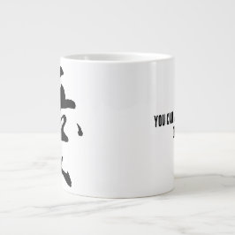 Klassische chinesische Kalligrafie-Liebe-#001- Jumbo-Tasse