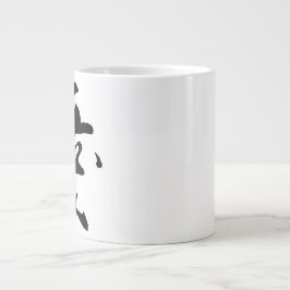 Klassische chinesische Kalligrafie-Liebe-#001- Jumbo-Tasse