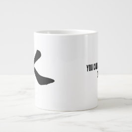 Klassische Chinesische Kalligraphie-Wasser-#001- Jumbo-Tasse