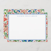 Klassische Chinoiserie Collection Mitteilungskarte (Vorne/Hinten)