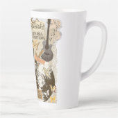 Klassische christliche Hymnen Songs Musikcollage Milchtasse (Rechts)