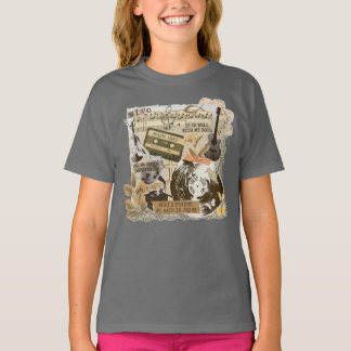 Klassische christliche Hymnen Songs Musikcollage T-Shirt