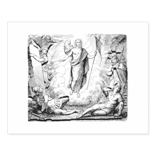 Klassische Christliche Kunst Gummistempel (Prägung)