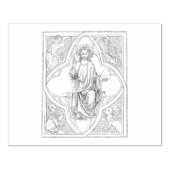 Klassische Christliche Kunst Gummistempel (Prägung)