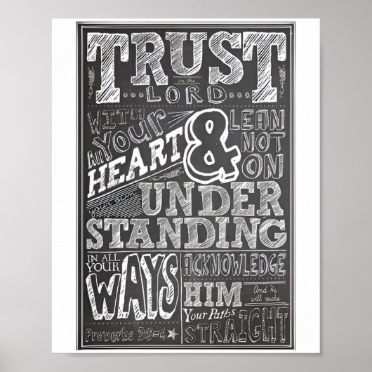 Klassische Christliche Postings für Jugendliche Poster (Vorne)