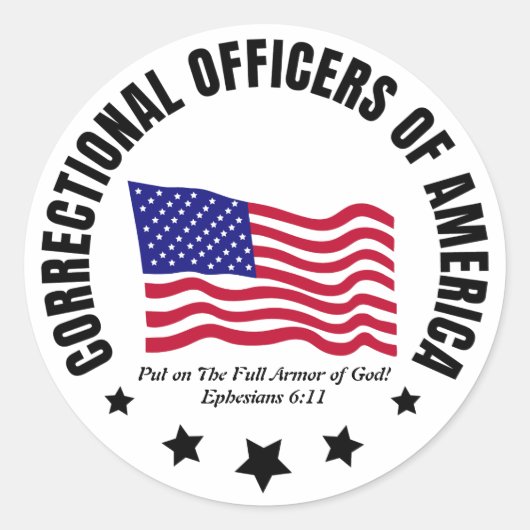 Klassische COA-Aufkleber Runder Aufkleber (Vorderseite)