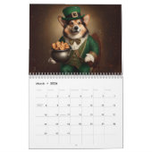 Klassische Corgi Portraits Kalender (Mär 2026)