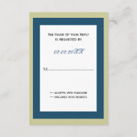 Klassische Corporate Party Einladung Rsvp-Karten
