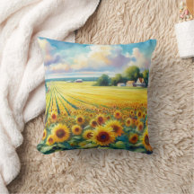 Klassische Country Hütte Blumenbemalung