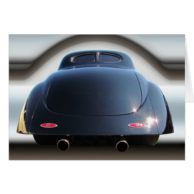 Klassische Coupé ~ Karte (Vorderseite (Horizontal))