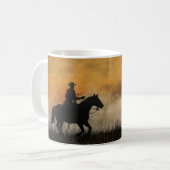 Klassische Cowboy-Tasse Kaffeetasse (Vorderseite Links)