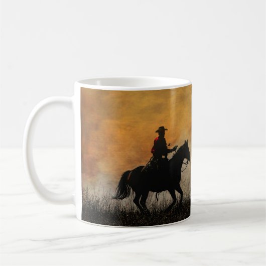 Klassische Cowboy-Tasse Kaffeetasse (Links)